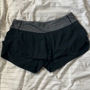 Lululemon speed shorts size 6
